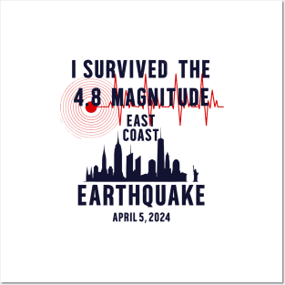 I-survived-the-nyc-earthquake Posters and Art